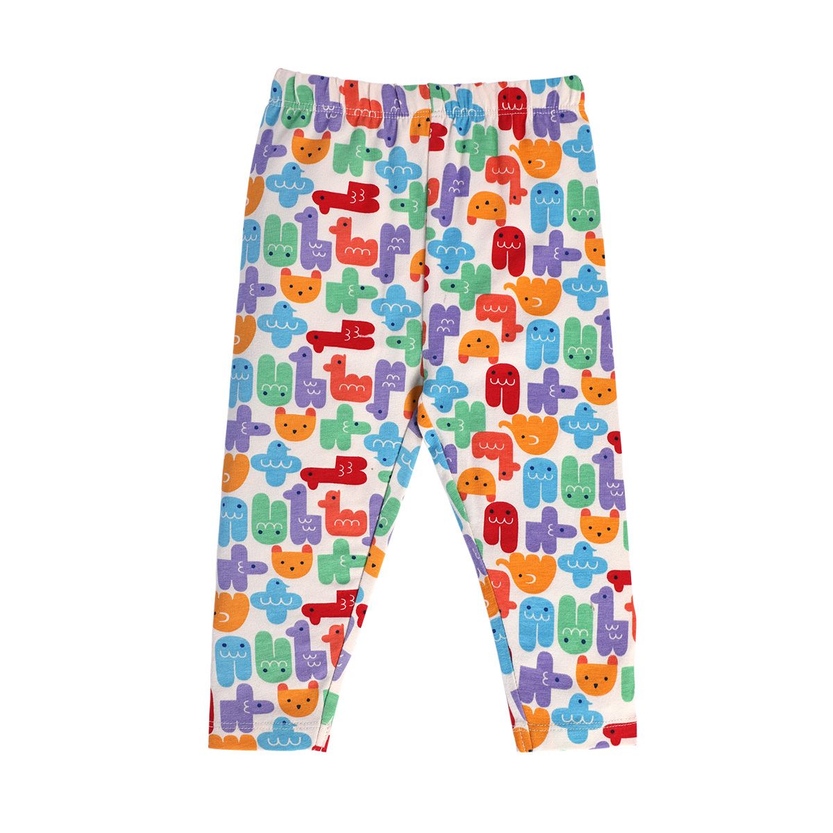 Girls Multicolor Pack Of 3 Legging