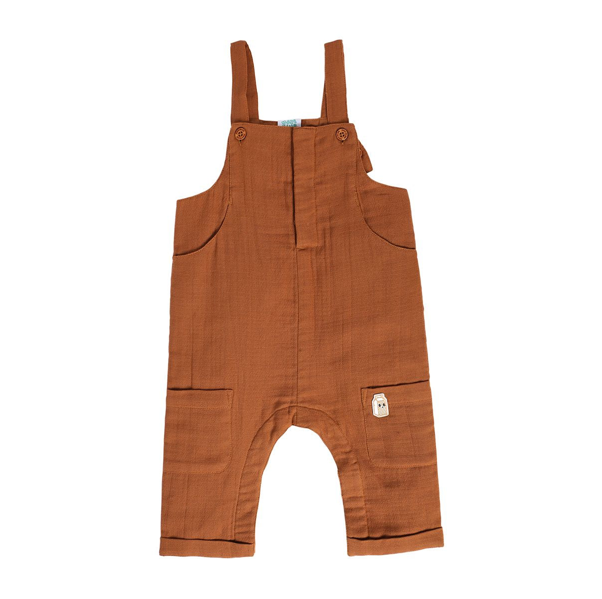 Boys Multicolor Pack Of 2 Dungaree Set