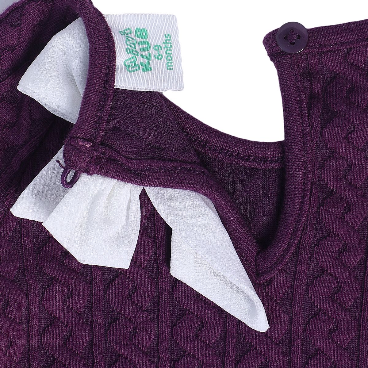 Girls Purple Pack Of 1 Knit Top