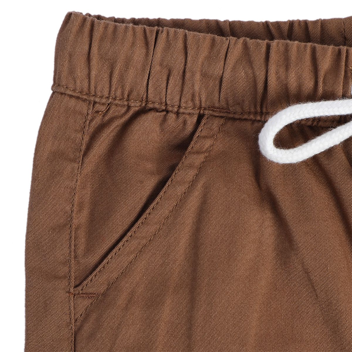 Boys Brown Pack Of 1 Woven Pant
