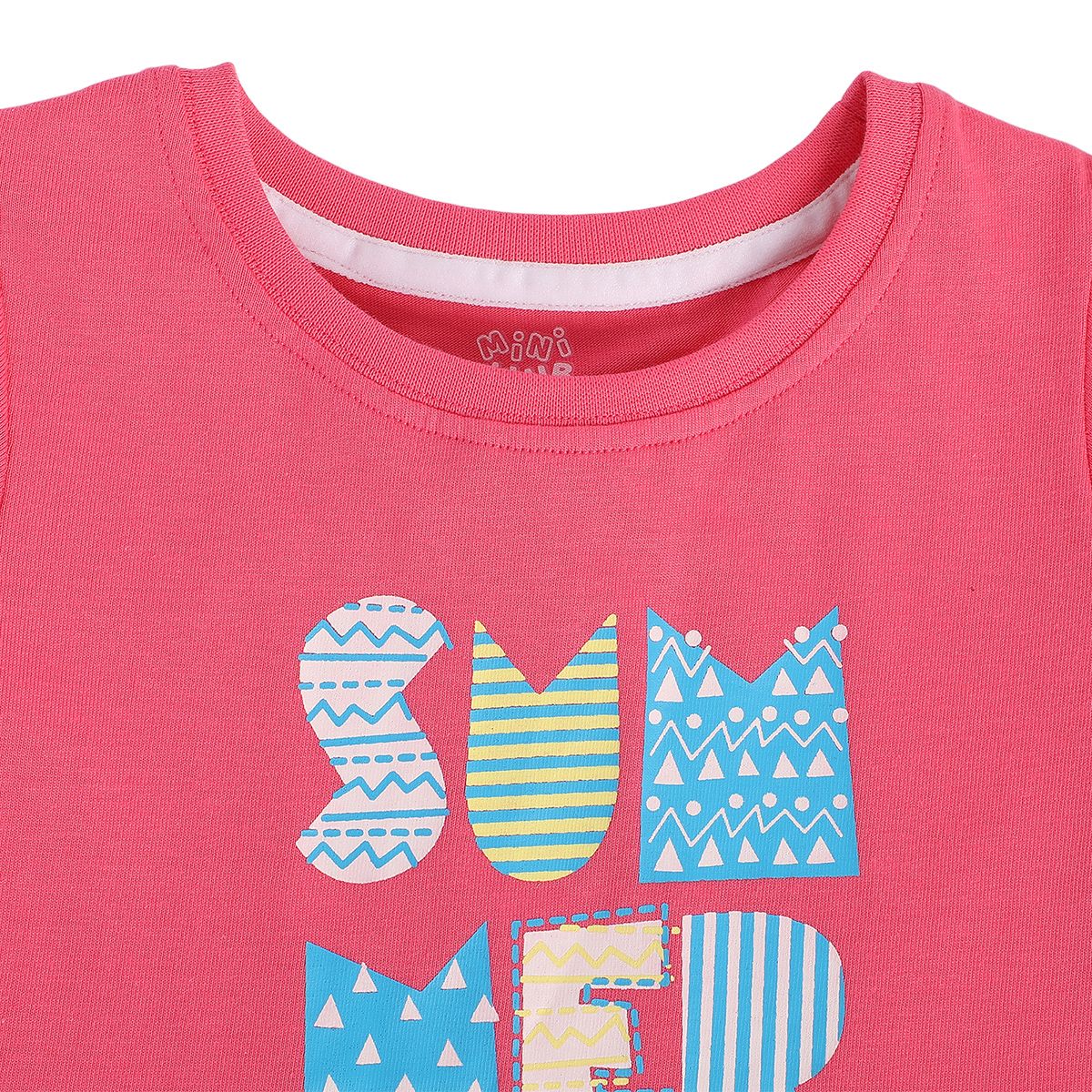 Girls Pink Pack Of 2 Top And Bottom
