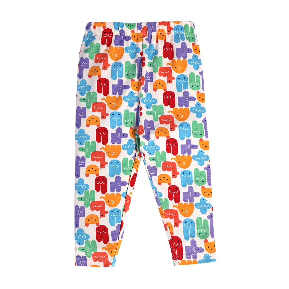 Girls Multicolor Pack Of 3 Legging