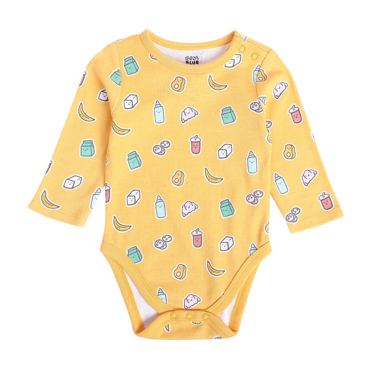 Boys Multicolor Pack Of 3 Body Suit