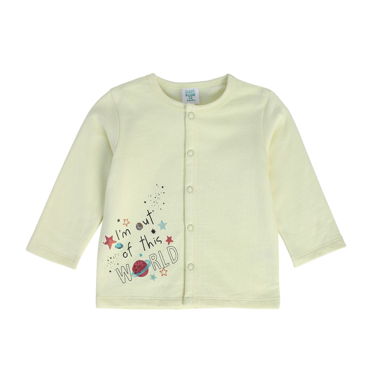 Boys Orange Front Open Vest