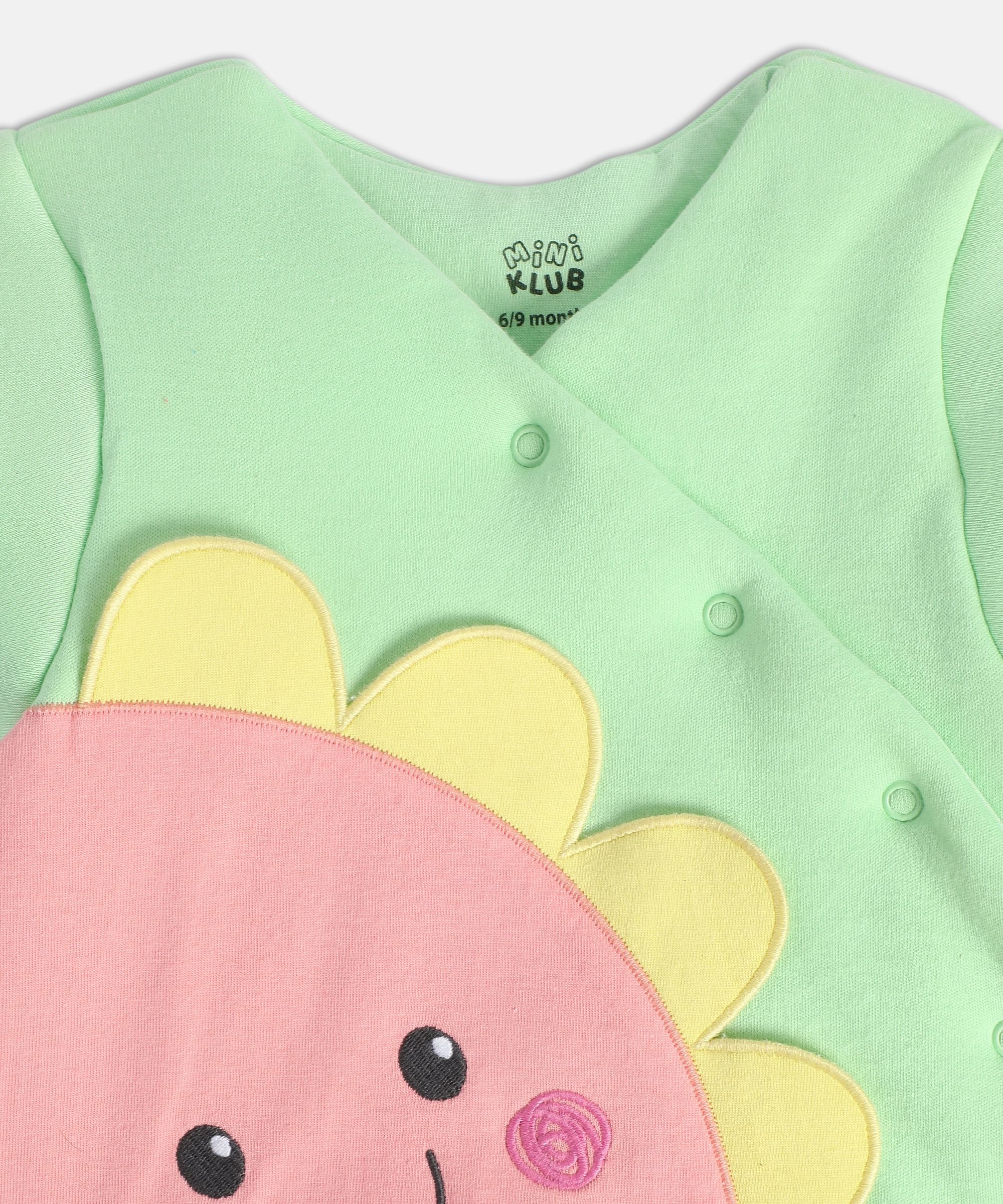 Girls Green Pack Of 2 Top And Bottom