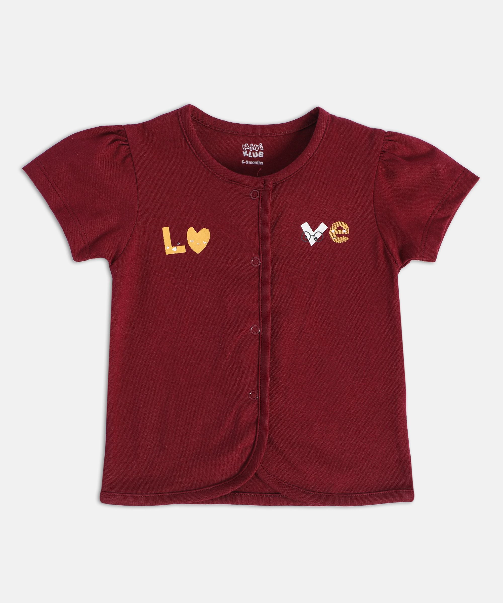Girls Multicolor Pack Of 3 Front Open Vest