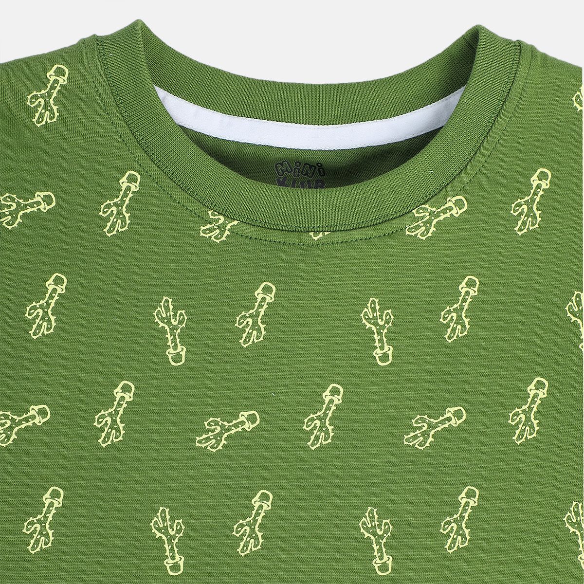 Boys Green Pack Of 2 Top And Bottom