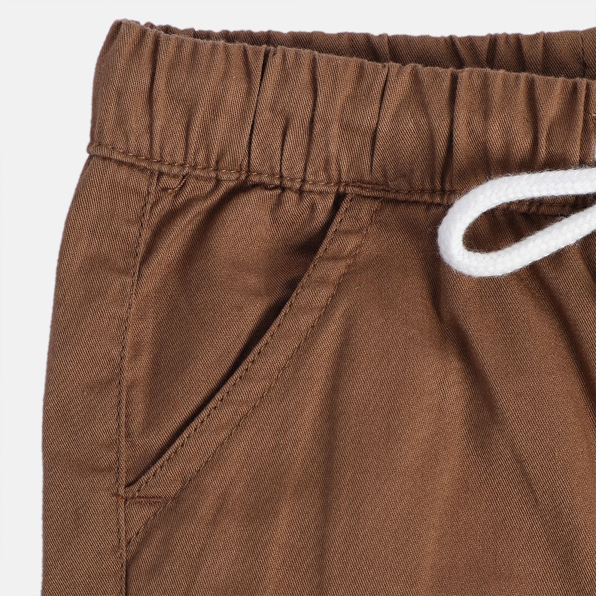 Boys Brown Pack Of 1 Woven Pant