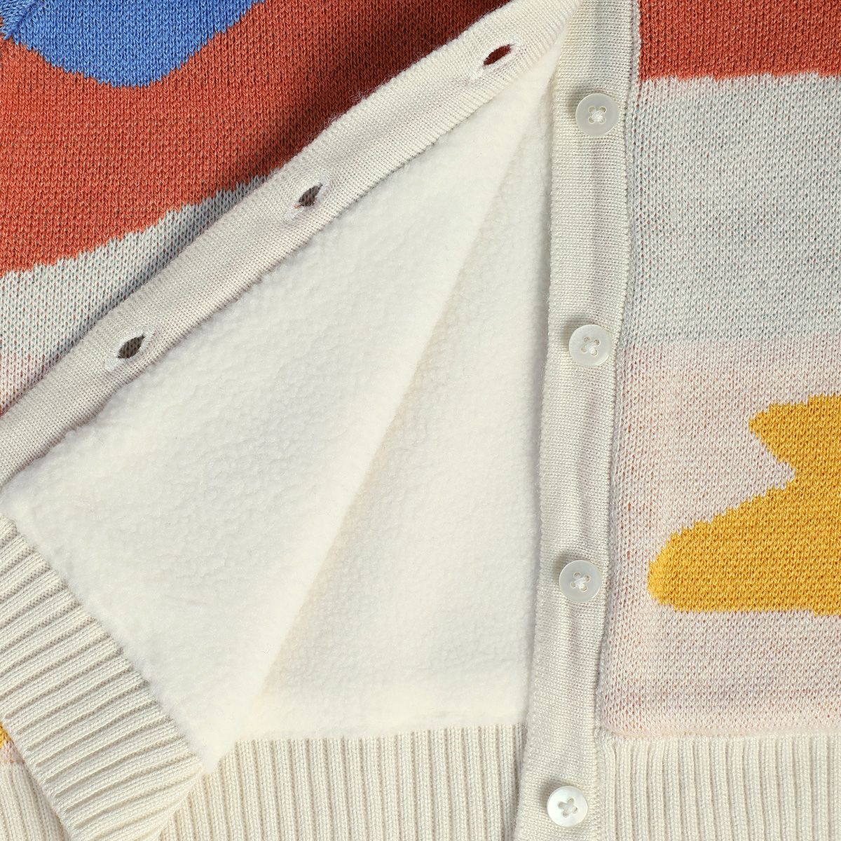 Girls Beige Sweater