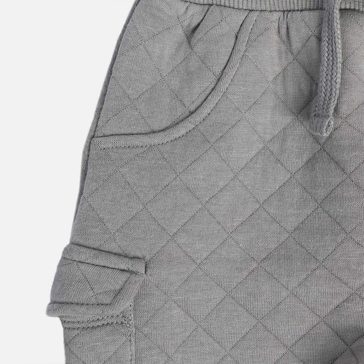 Boys Grey Pack Of 1 Knit Bottom