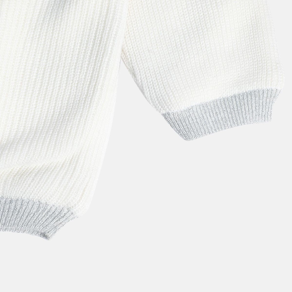 Girls Off White Sweater