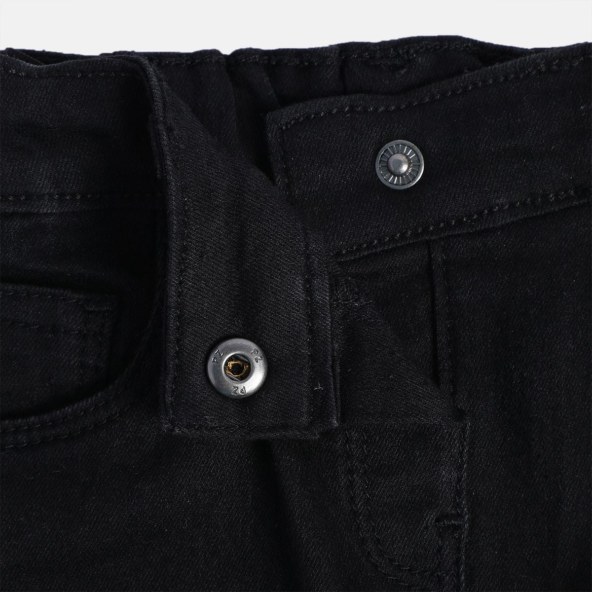 Girls Black Pack Of 1 Denim Pant