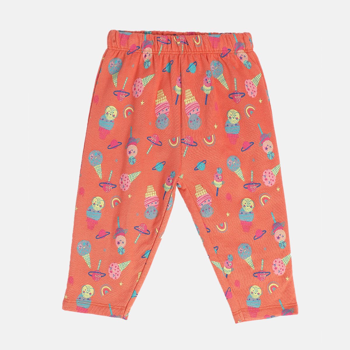 Girls Multicolor Pack Of 3 Legging