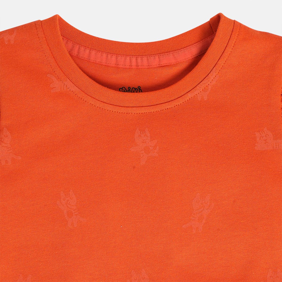 Girls Orange Pack Of 2 Top And Bottom