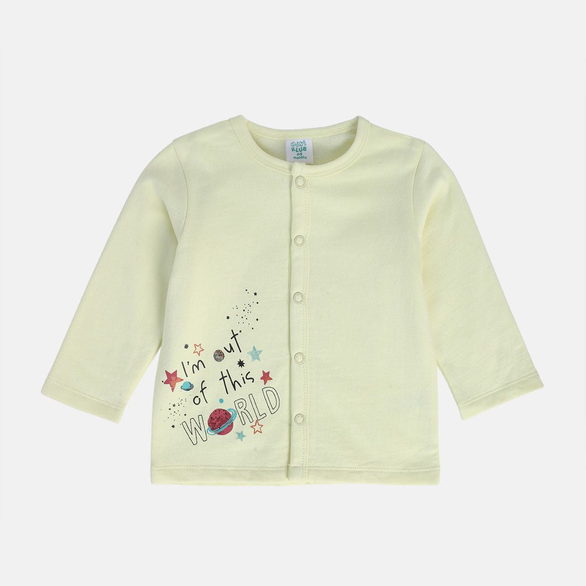 Boys Orange Front Open Vest