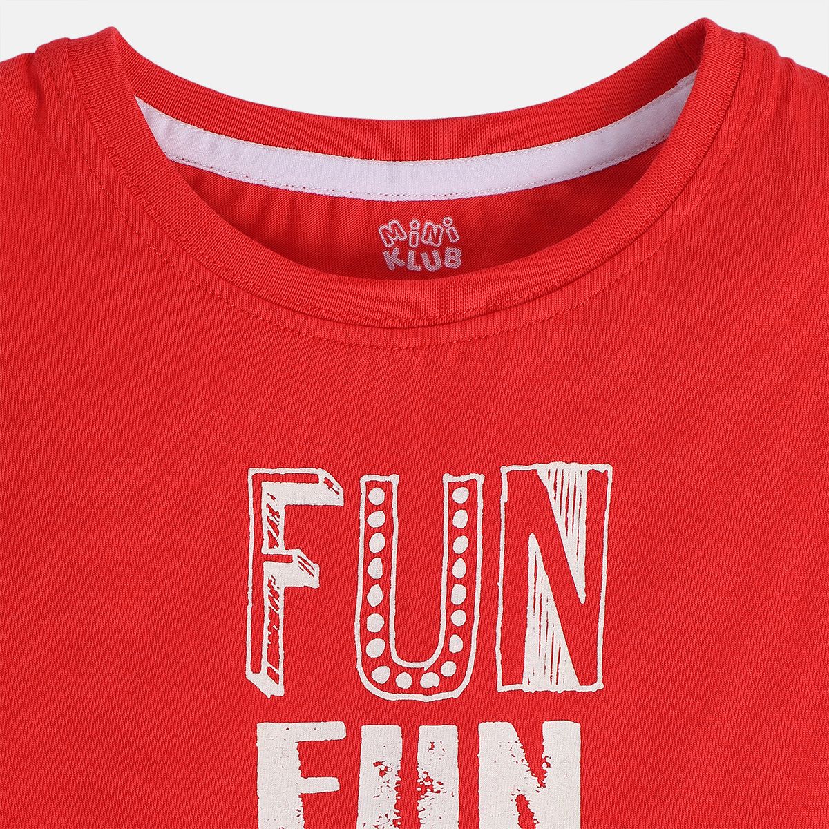 Girls Red Pack Of 2 Top And Bottom