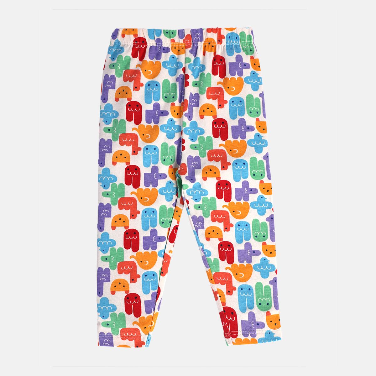 Girls Multicolor Pack Of 3 Legging