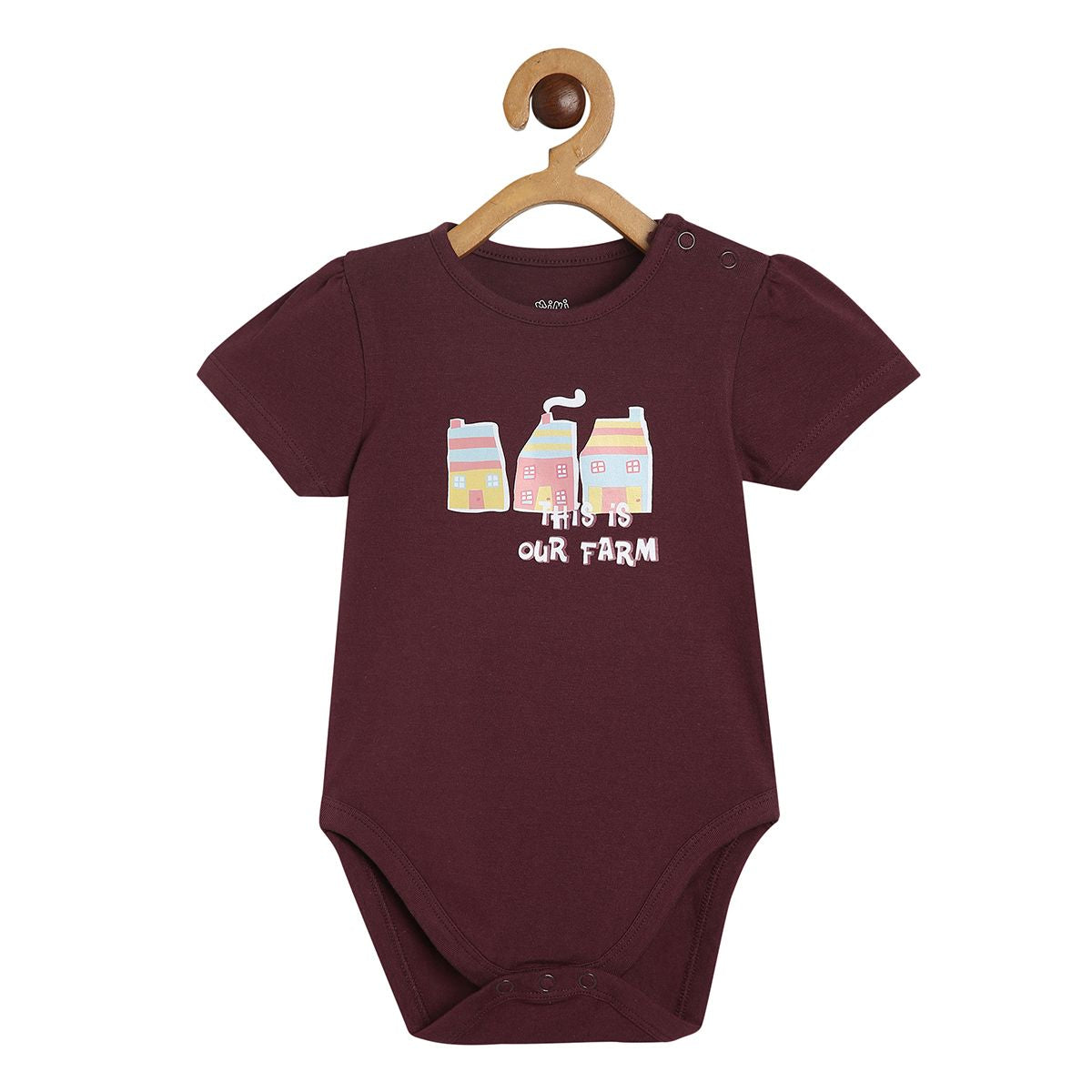 Girls Multicolor Pack Of 3 Body Suit