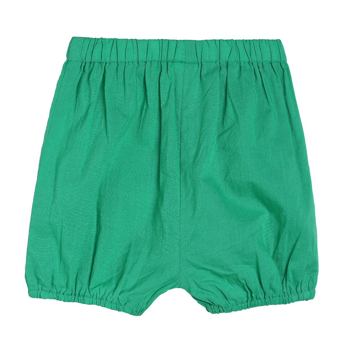 Baby Girls Smocked Dress with Solid Bloomers, Green