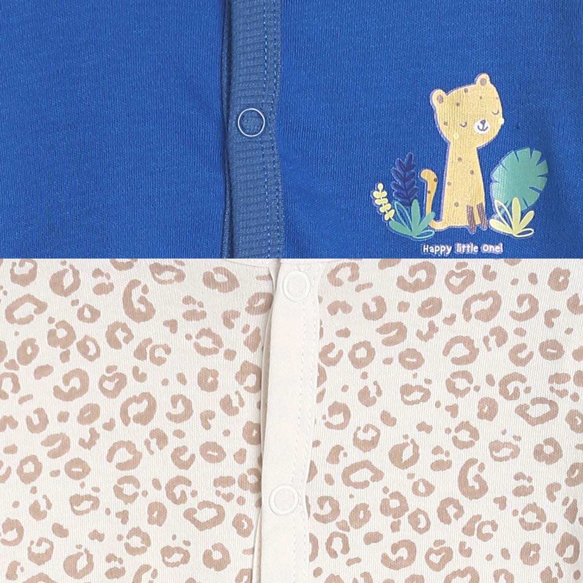 Pack of 2 front open vest - white for 12-18 Months