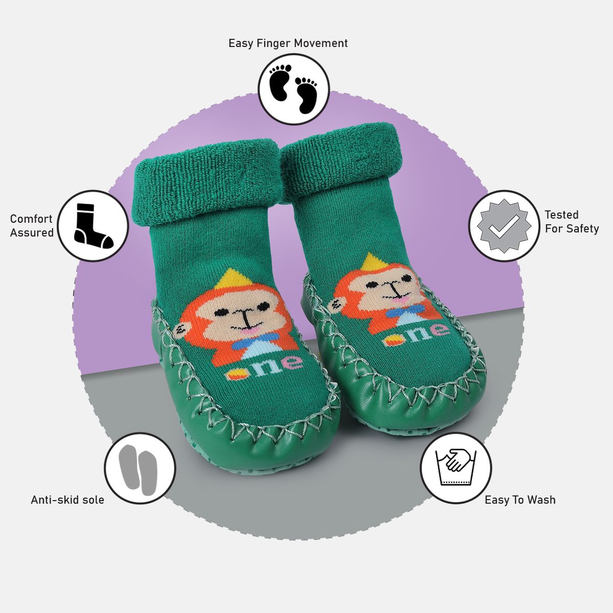 Boys Green Moccains