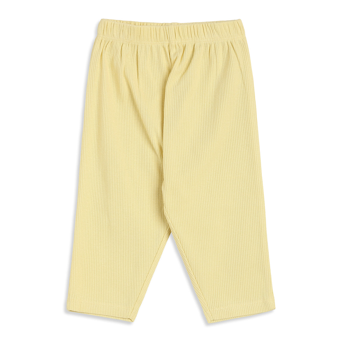Baby Girls Mint & Yellow Knit Bottoms Pack of 2 Regular Fit Casual Wear
