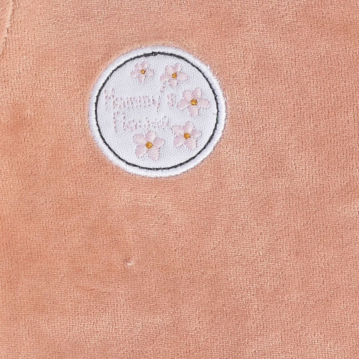 Baby Girls Mustard Yellow and Pink Cotton Blend Romper Velour Jacket Fur Blanket and Rattle Gift Set Pack of 4 Floral Printed Everyday Wear