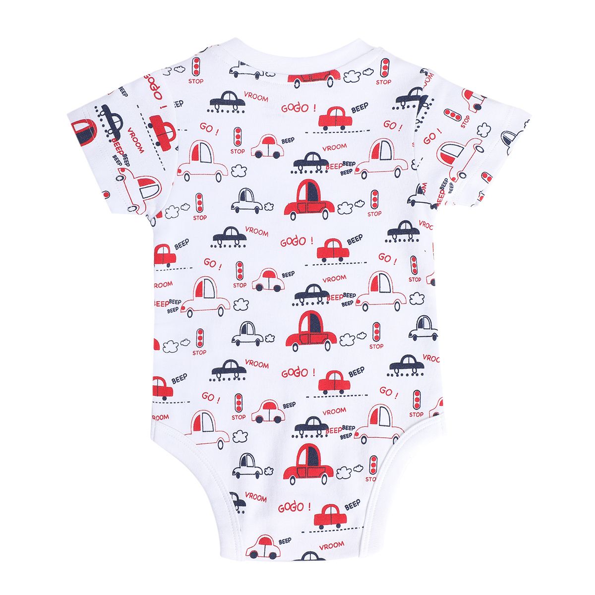 Boys Multicolor Pack Of 3 Body Suit