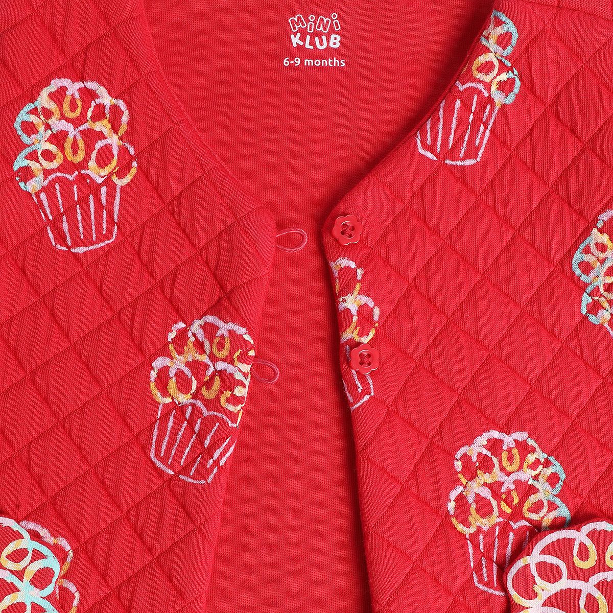 Girls Red Gillet