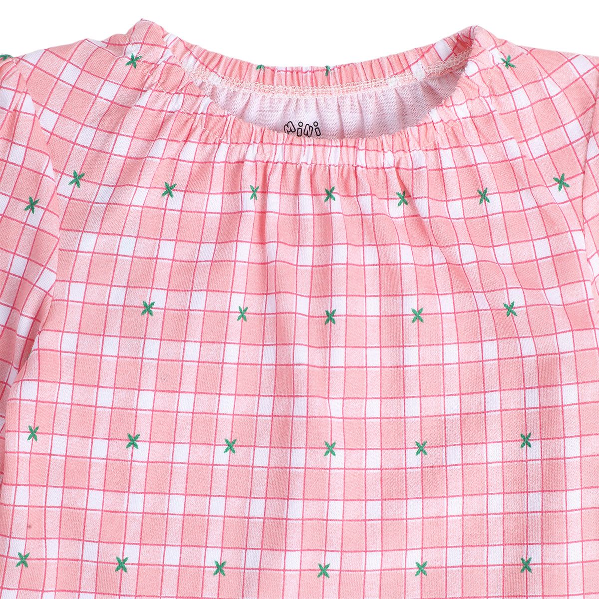Girls Green Pack Of 2 Pinny Set
