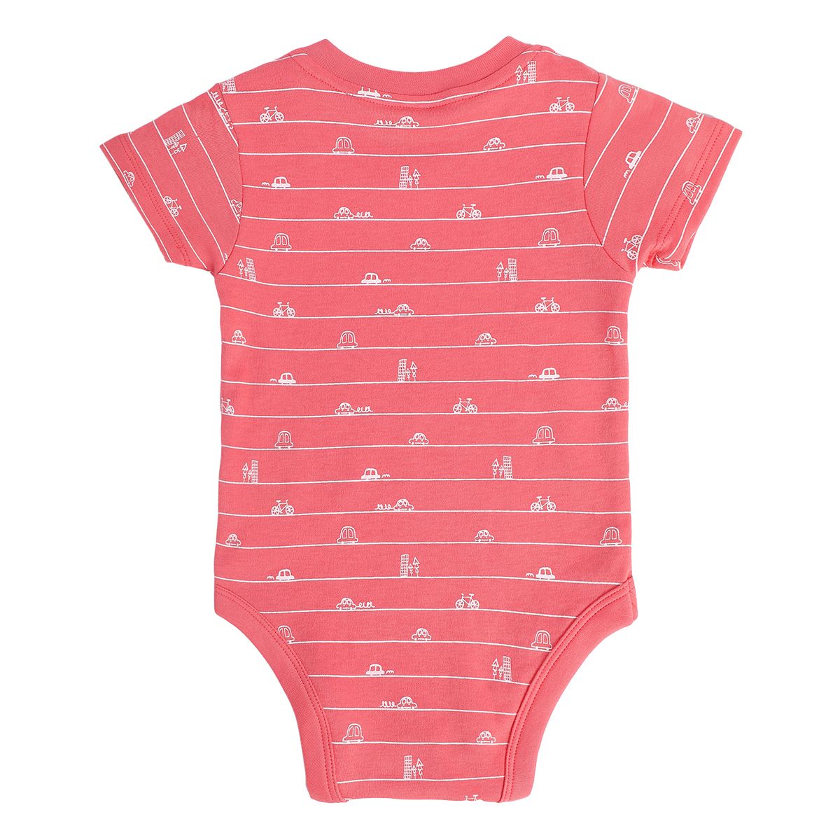 Boys Multicolor Pack Of 3 Body Suit