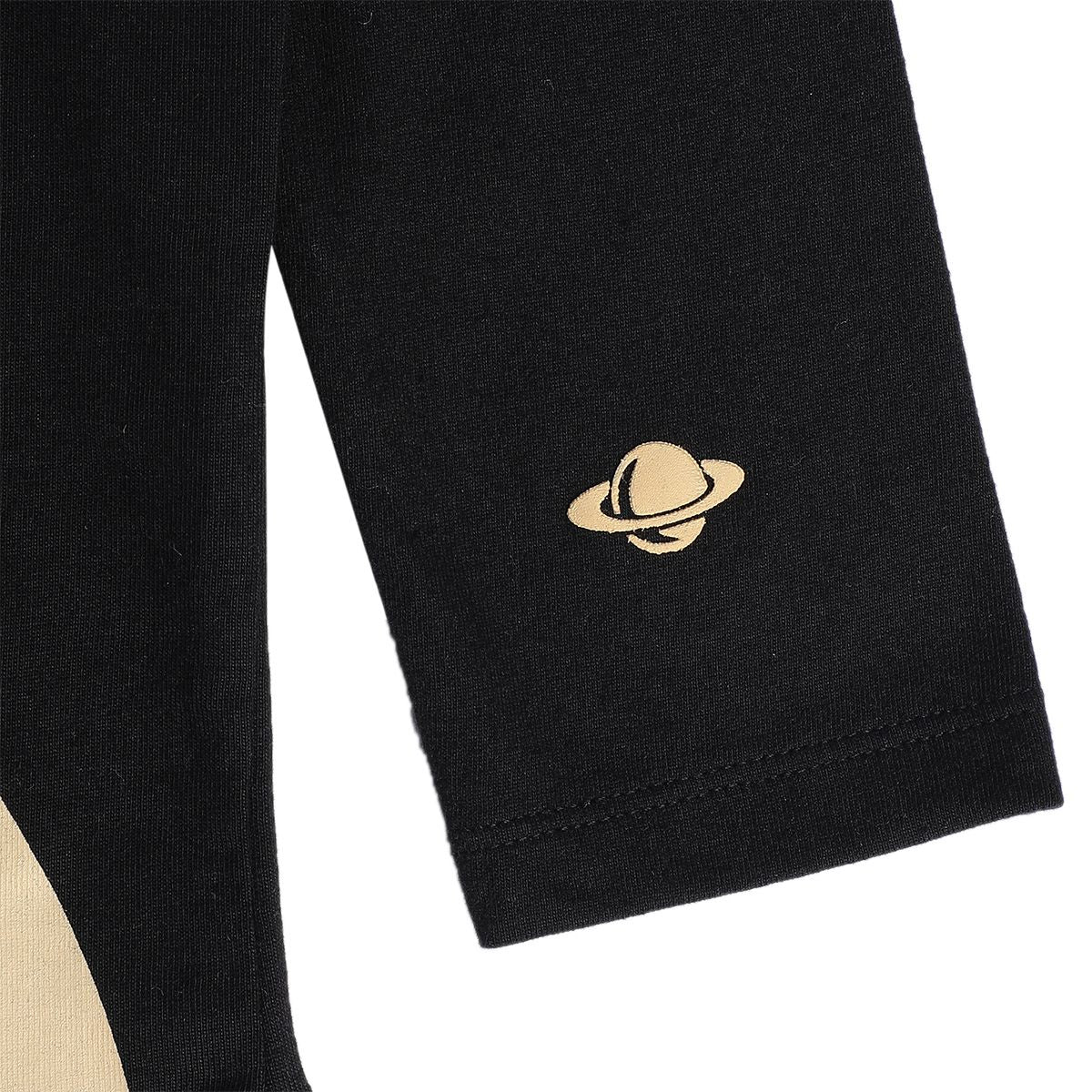 Boys Black Pack Of 1 T-Shirt