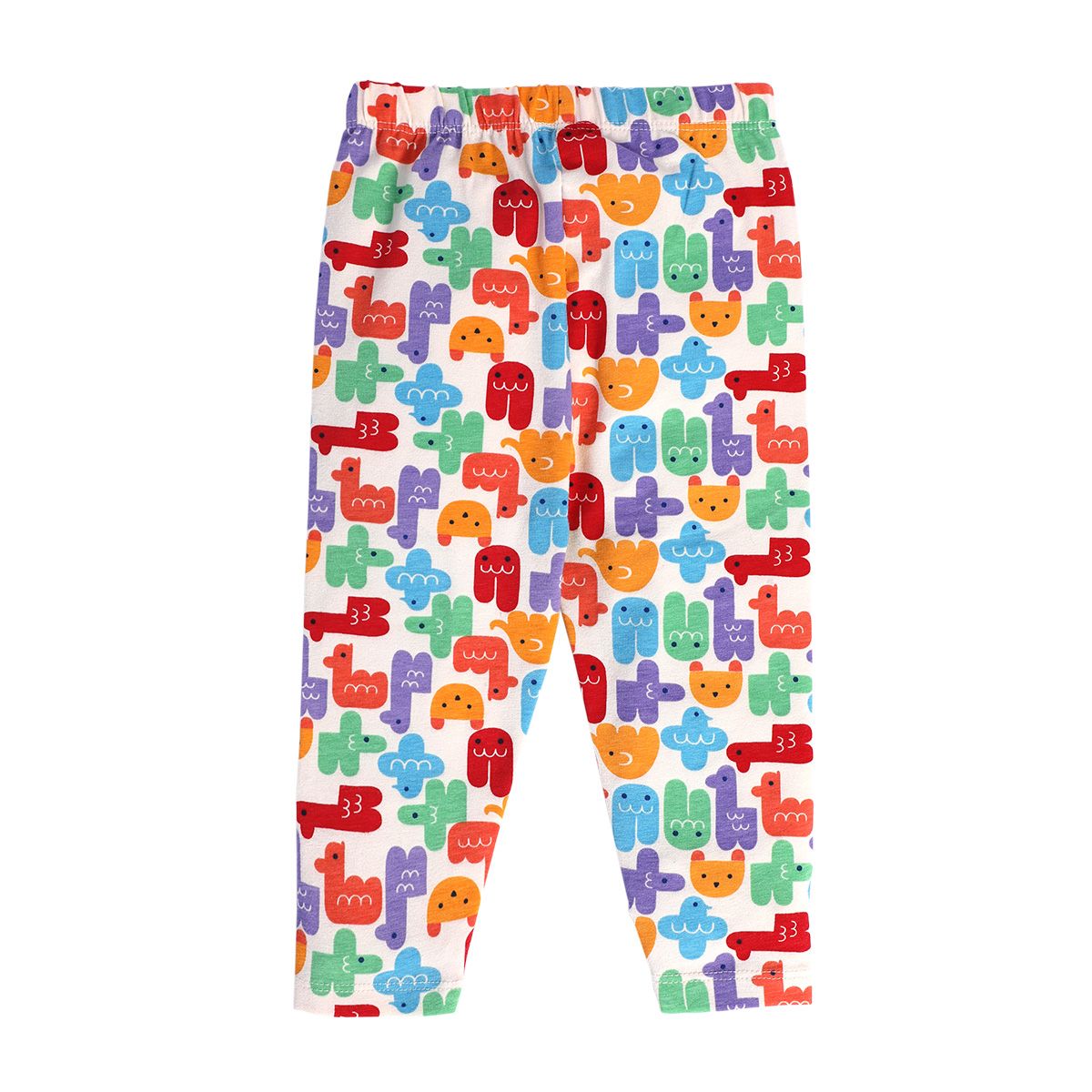 Girls Multicolor Pack Of 3 Legging