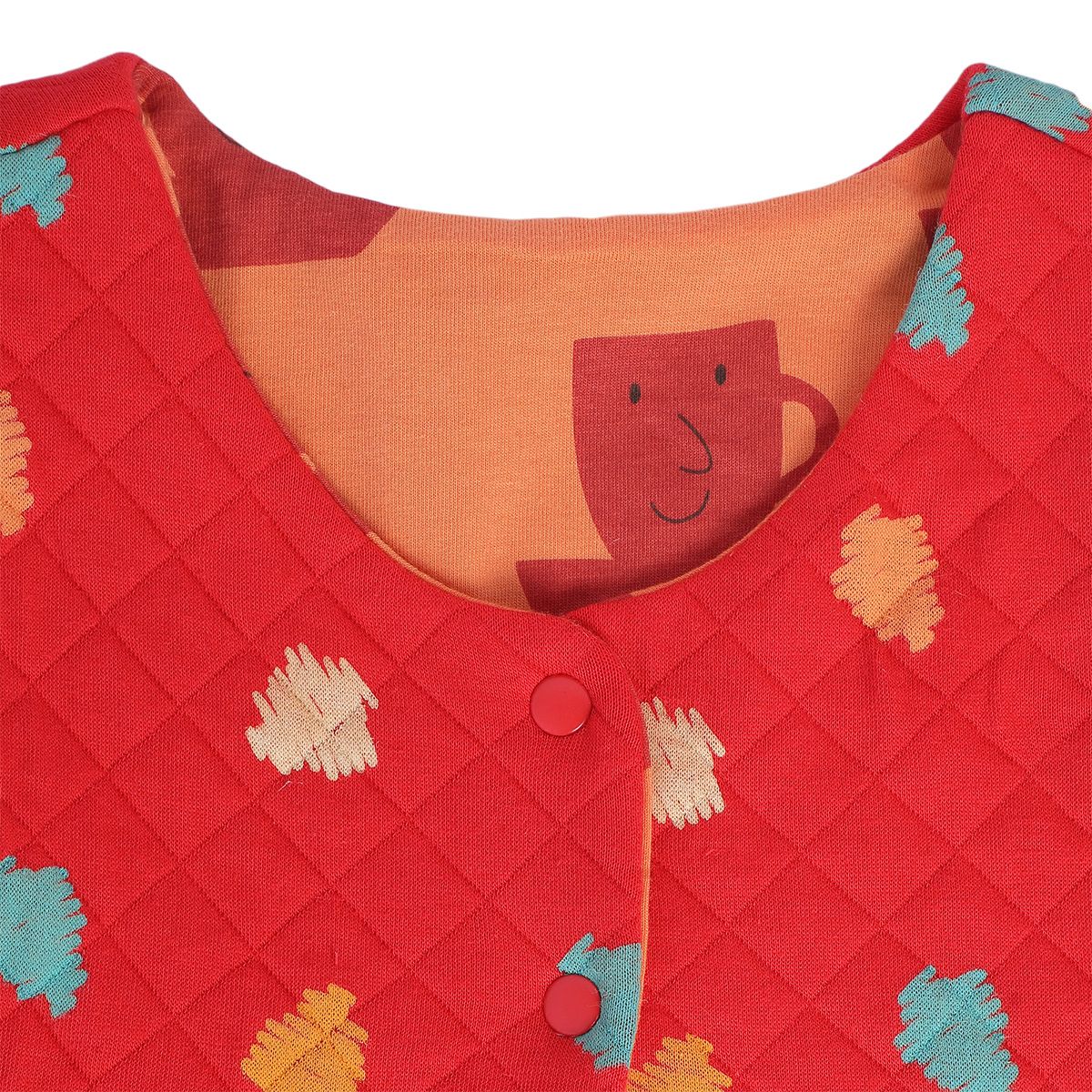 Girls Orange Gillet