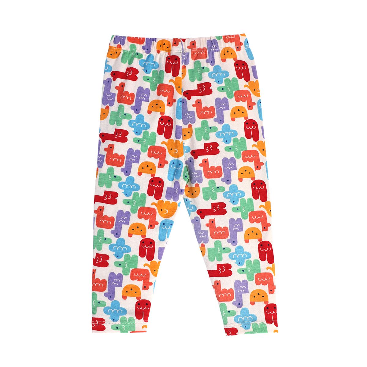 Girls Multicolor Pack Of 3 Legging