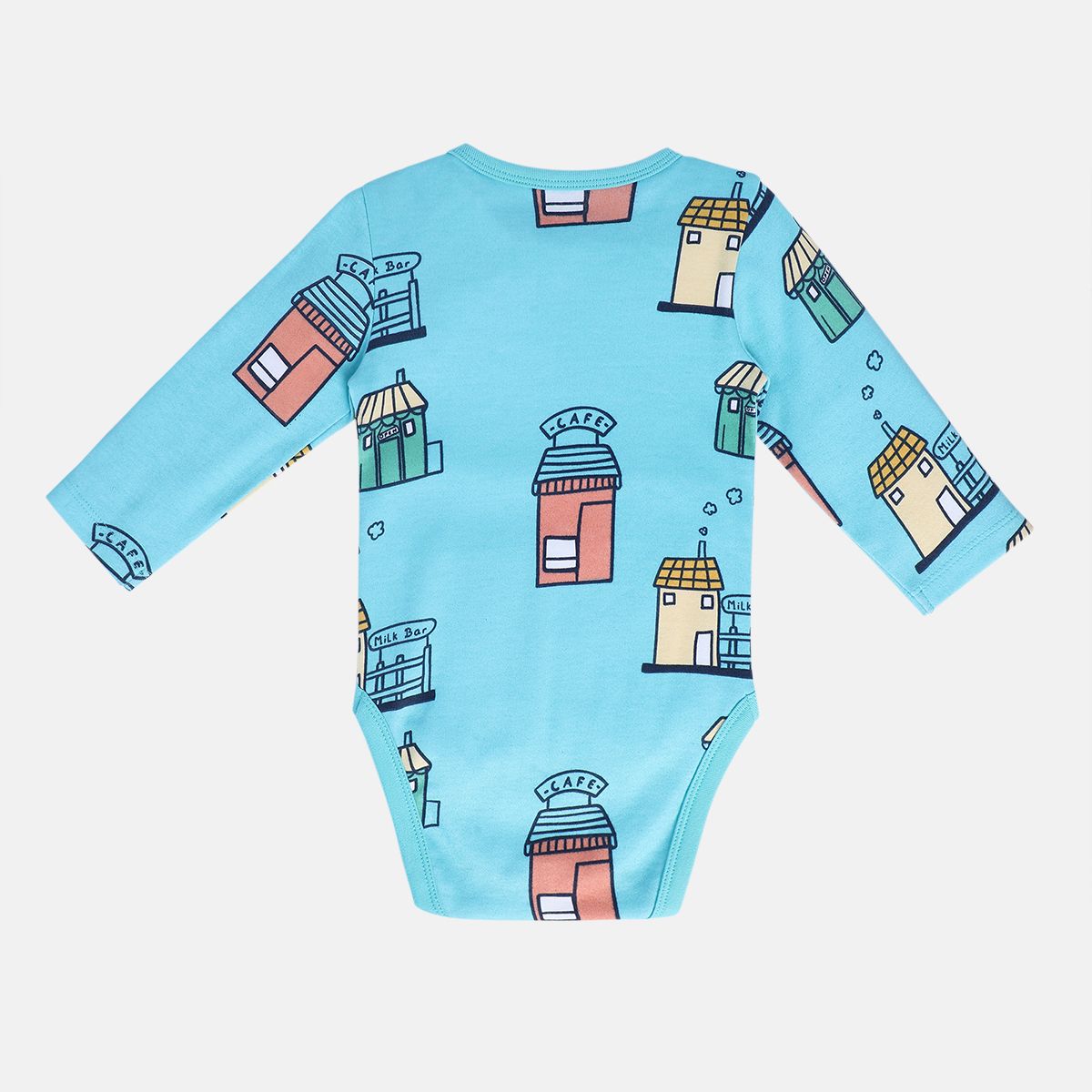 Boys Multicolor Pack Of 3 Body Suit