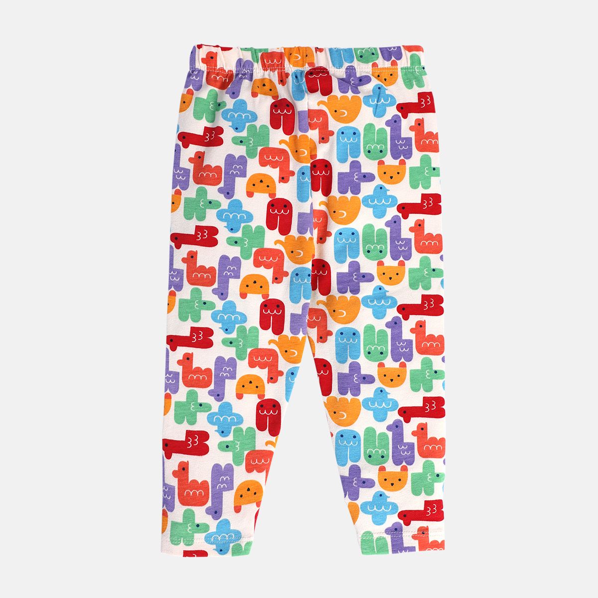 Girls Multicolor Pack Of 3 Legging