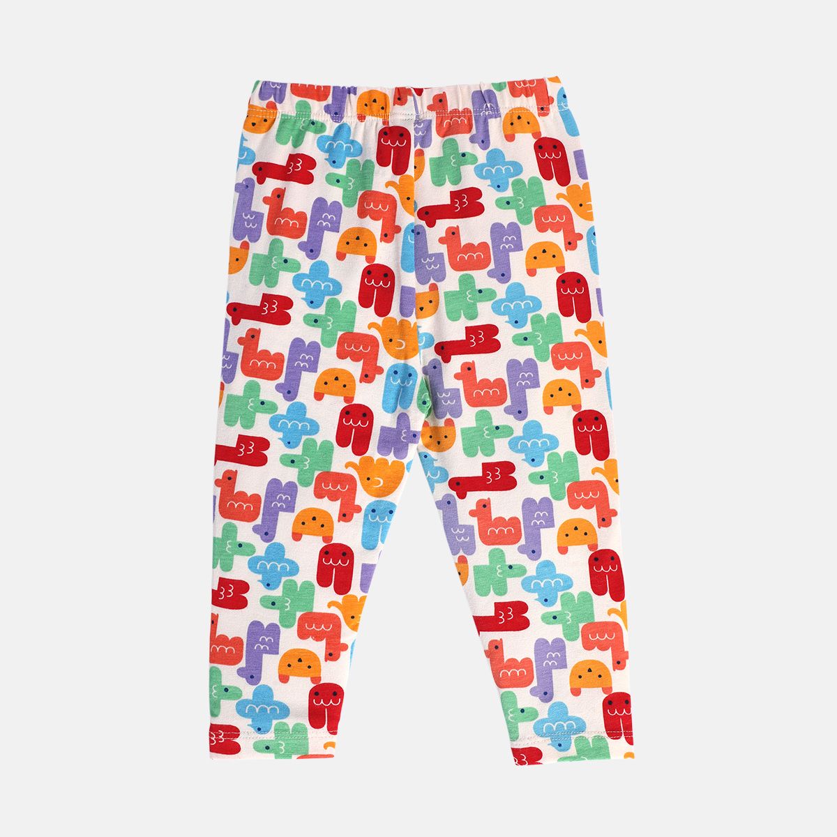 Girls Multicolor Pack Of 3 Legging