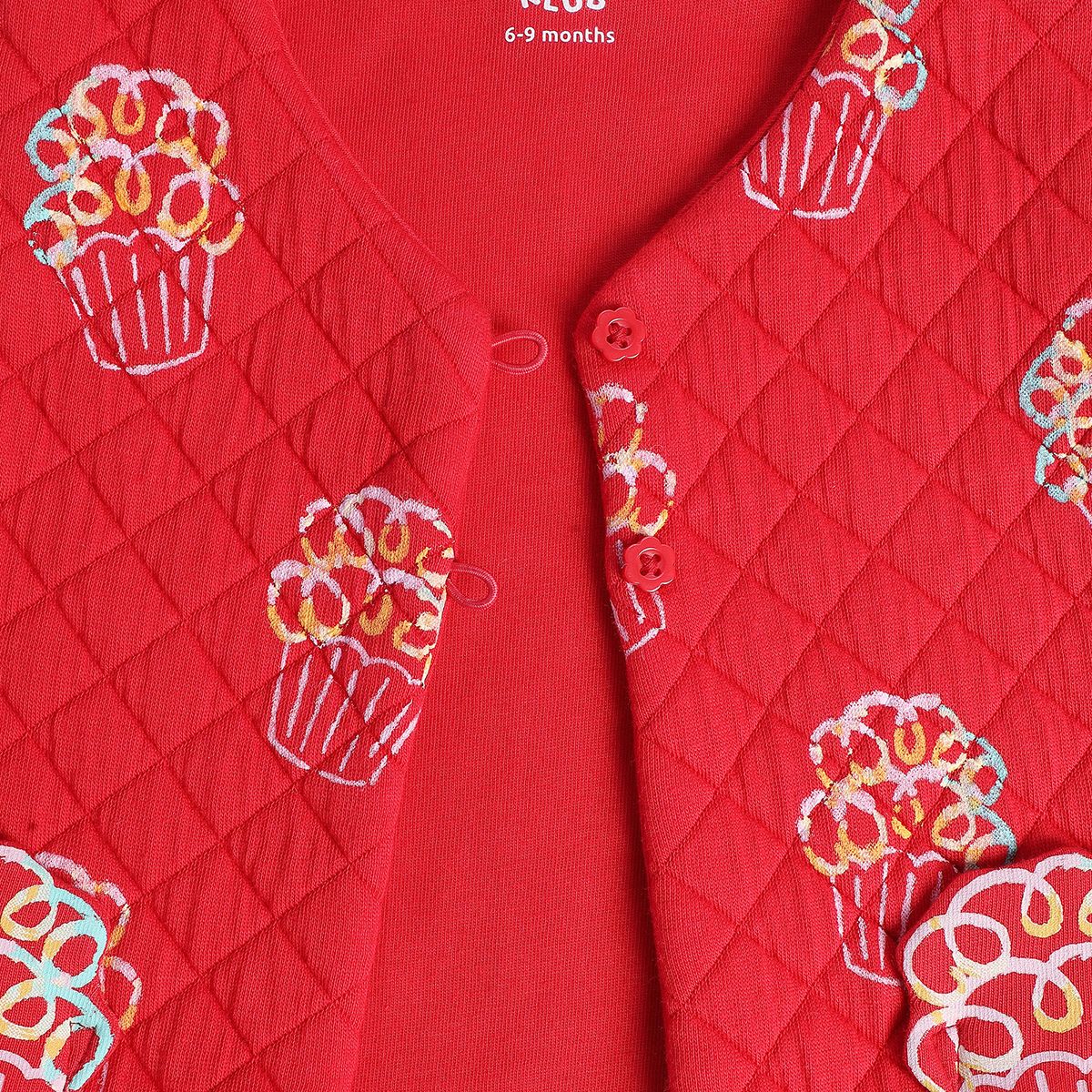 Girls Red Gillet
