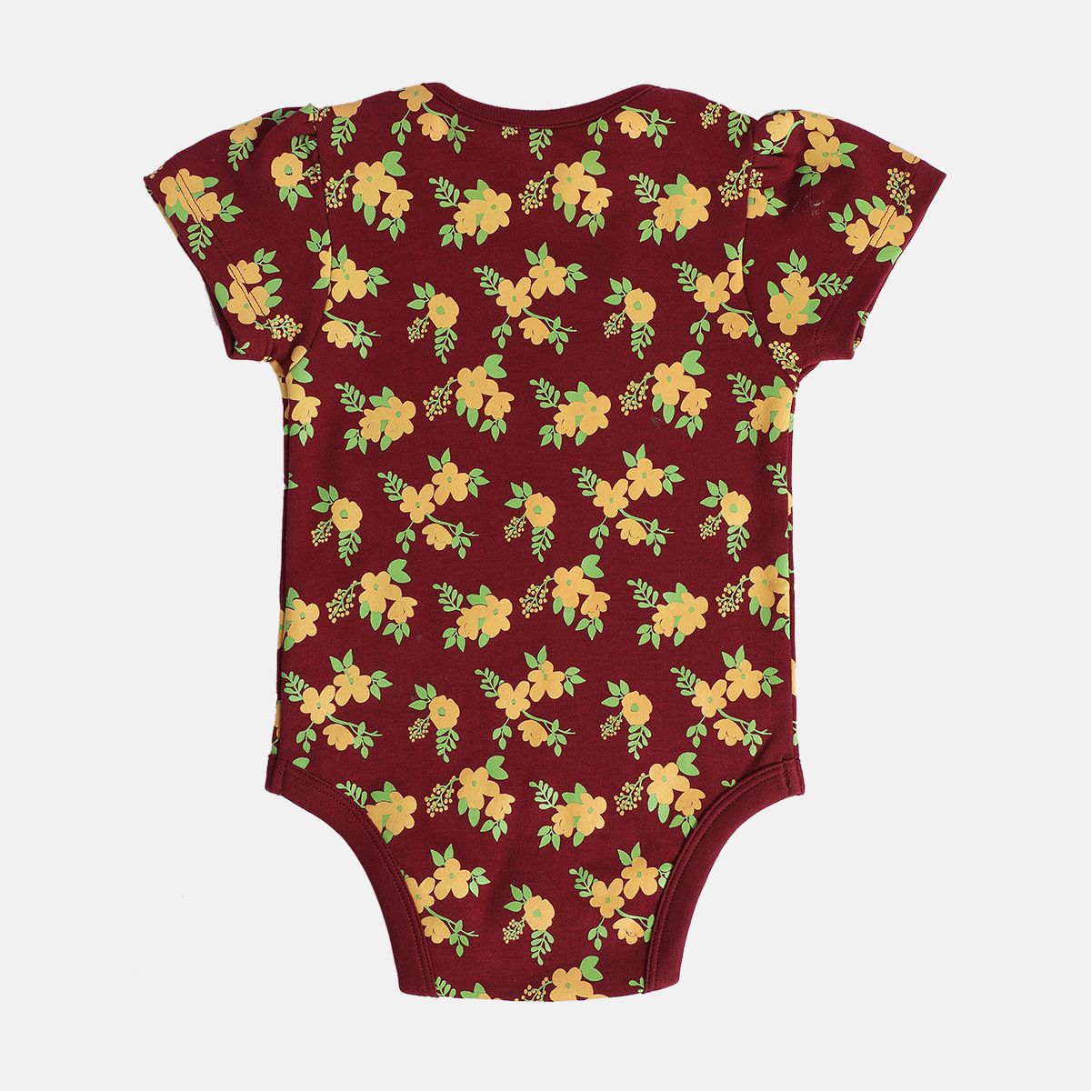 Girls Multicolor Pack Of 3 Body Suit