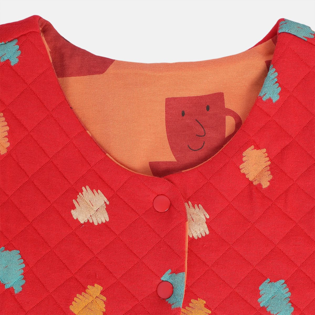 Girls Orange Gillet