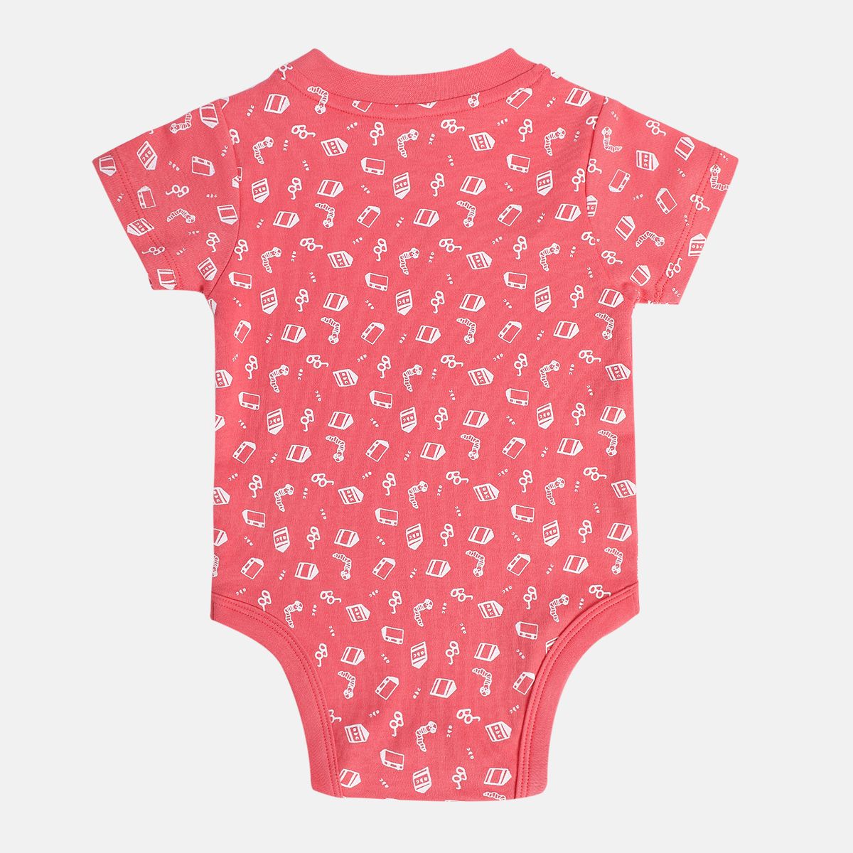 Boys Multicolor Pack Of 3 Body Suit