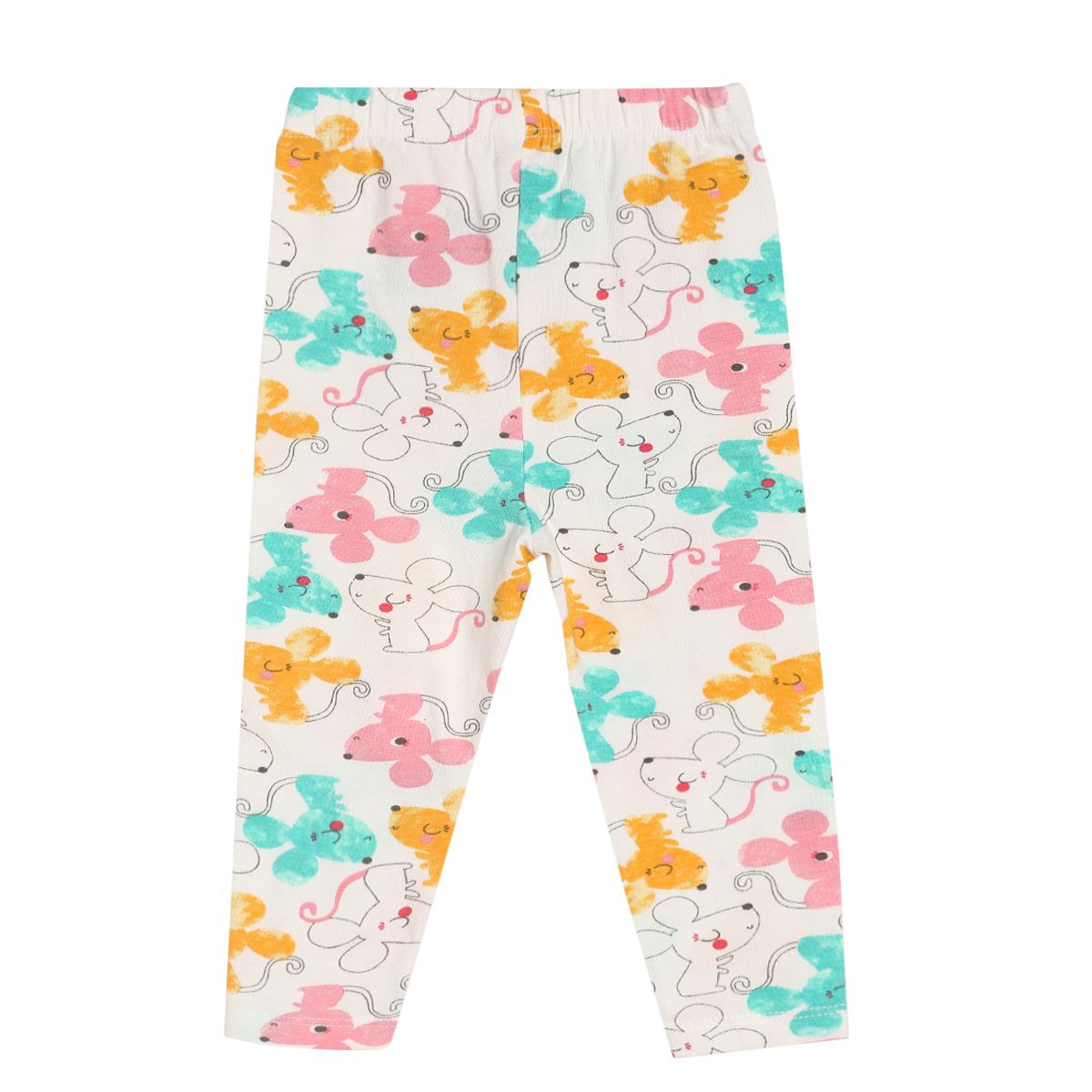 Girls Multicolor Pack Of 3 Legging