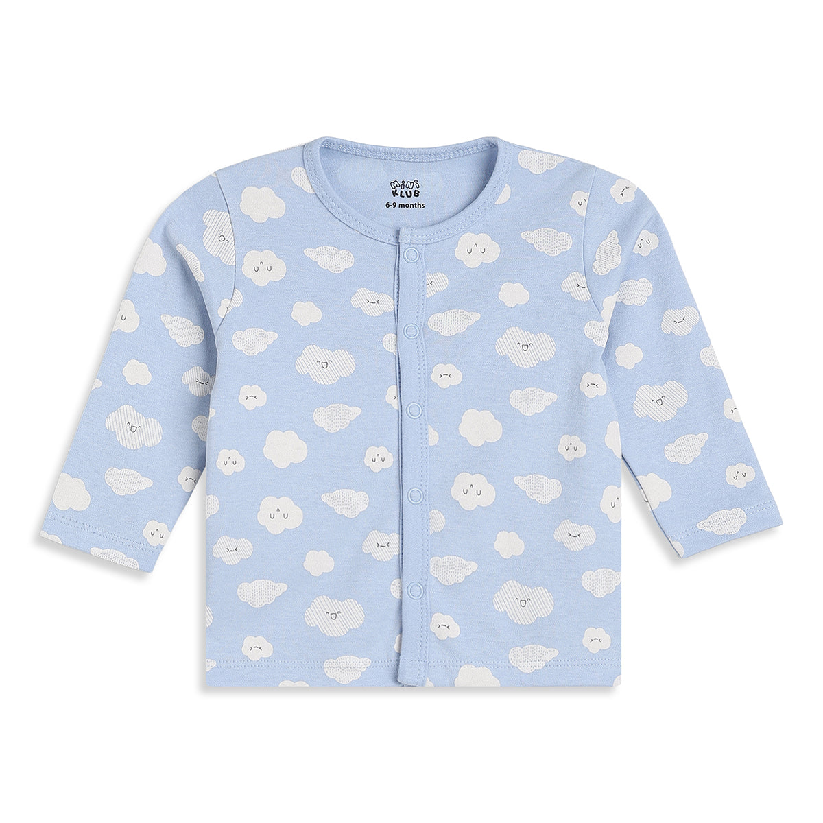 Baby Boys Blue and Cream Knit Front Open Vest Pack of 2 Casual Wear