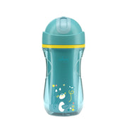 Chicco Insulated Sport Cup with Soft Flexible Straw for Toddlers 14M+ - 266 ml