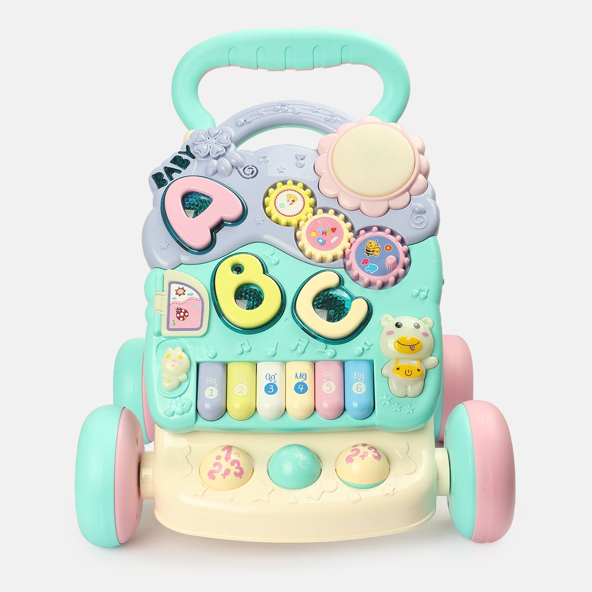Combo Of Baby Walker & Activity Table