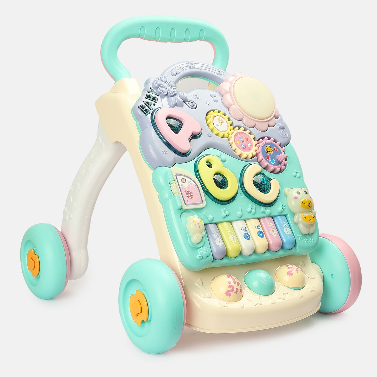 Combo Of Baby Walker & Activity Table