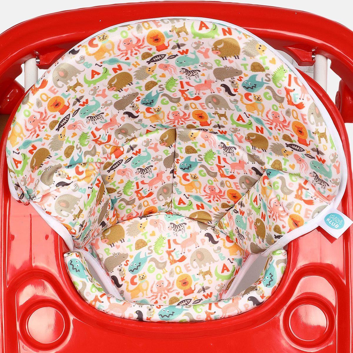 Red Baby Crawl Walker