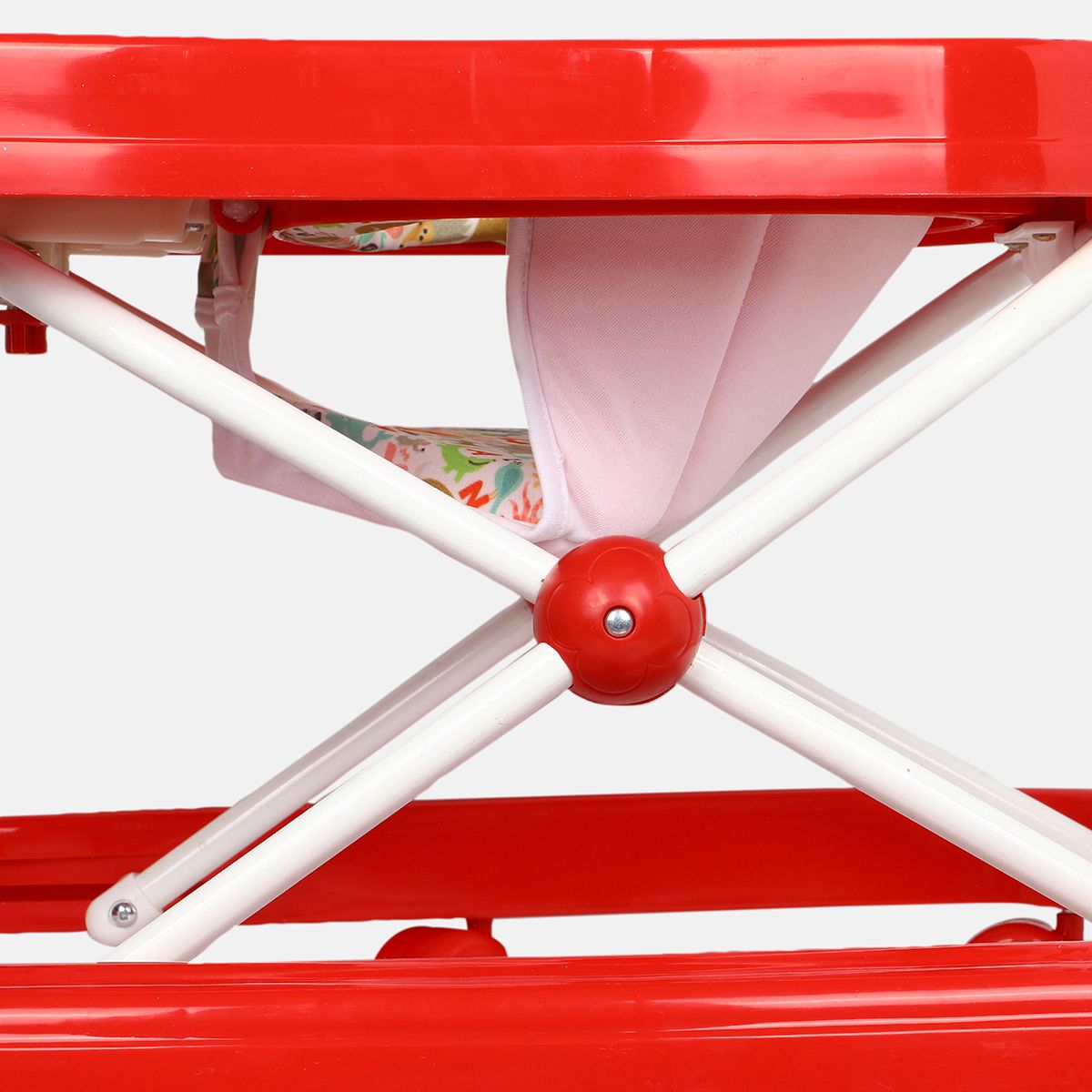 Red Baby Crawl Walker