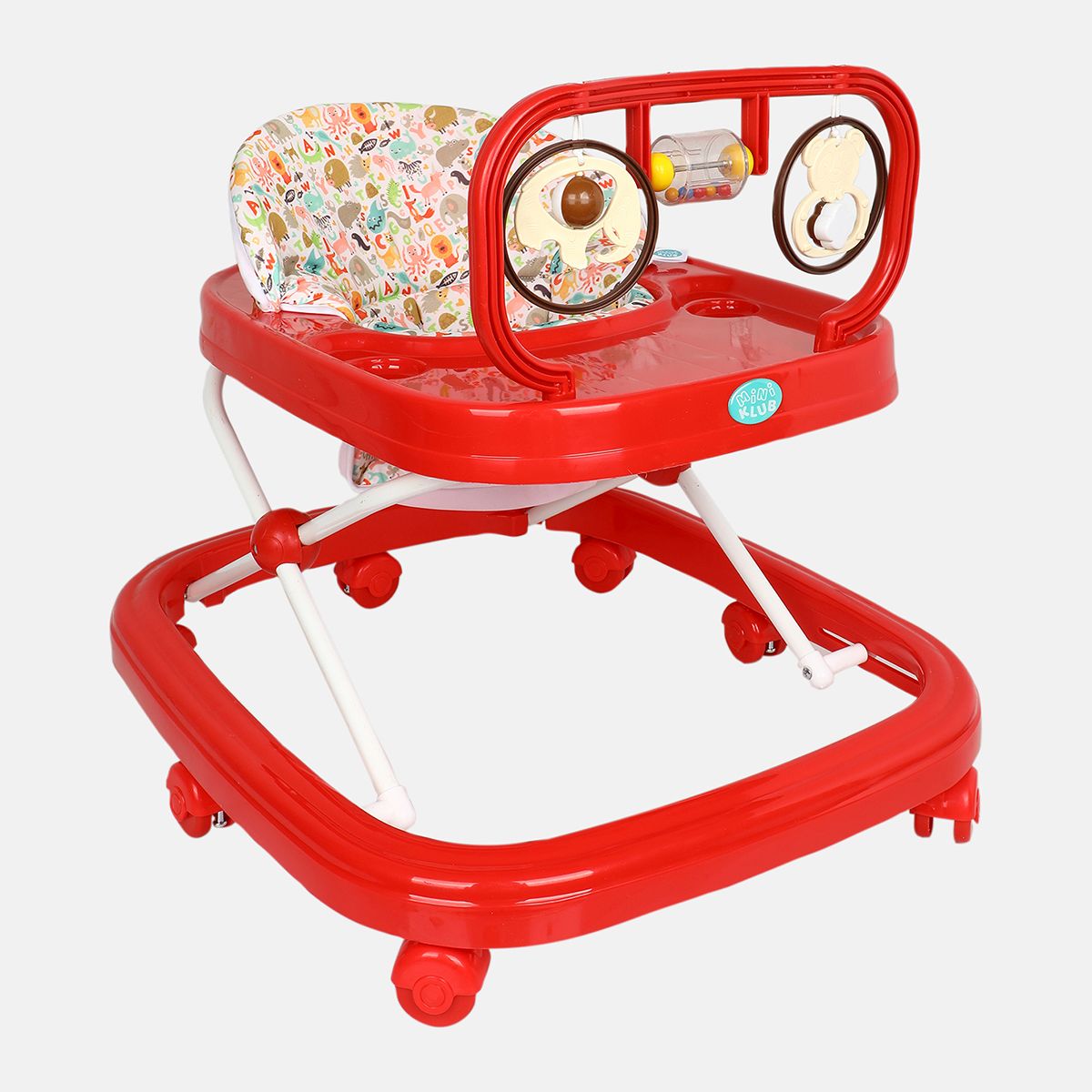 Red Baby Crawl Walker